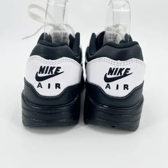 NIKE By You Air Max 1 Premium Sail Dark Obsidian White Black Sneakers Womens 6.5 - Picture 5 of 9